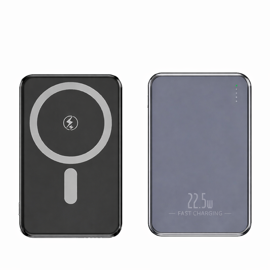 10000mAh Wireless Power Bank – Fast Charging 22.5W (Grey)