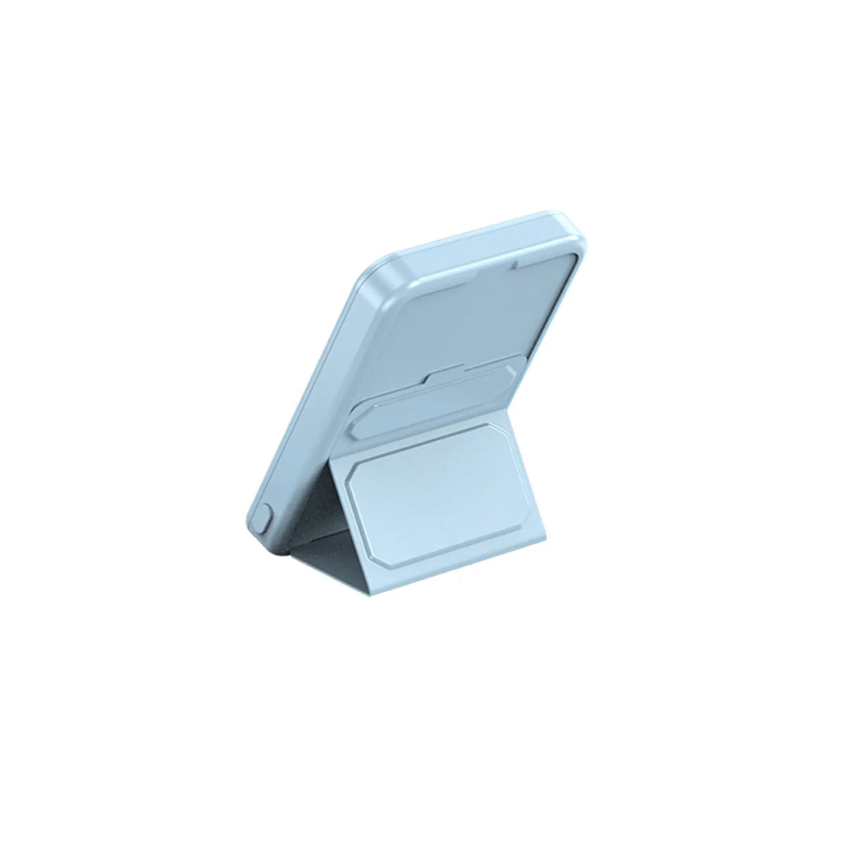 10,000 mAh Wireless Power Bank with Stand – Blue